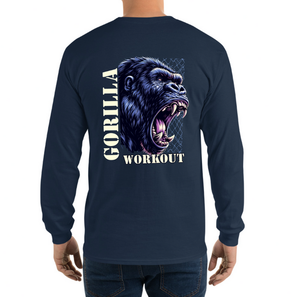 " Gorilla Workout " | Unisex Long Sleeves Shirt