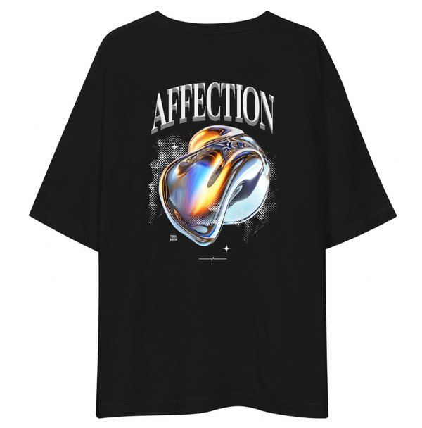 "Affection" | Unisex Oversized T-Shirt Drop Shoulder