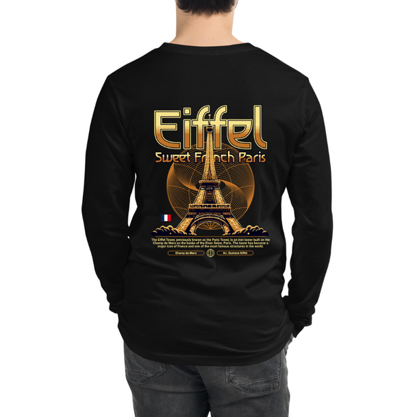 " Eiffel " | Unisex Long Sleeves Shirt