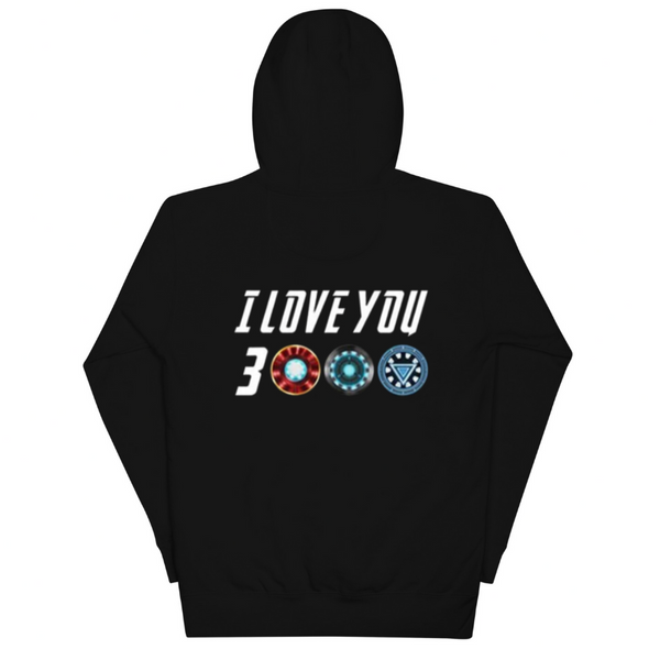 " I Love You 3,000 " | Unisex Hoodie